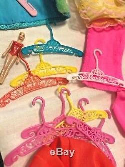 WOW! 1960s TNT Barbie Ken LOT Vintage Dolls & Case, Clothes, Shoes, Accessories