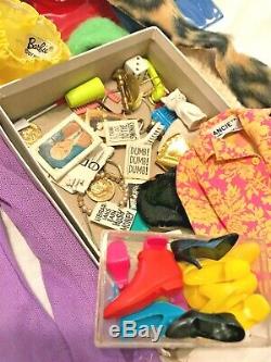 WOW! 1960s TNT Barbie Ken LOT Vintage Dolls & Case, Clothes, Shoes, Accessories