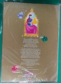 Walt Disney's 40th Anniversary Sleeping Beauty (1998) Barbie NIB Mattel