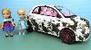 Washing Car Elsa And Anna Toddlers Wash Barbie S Cars
