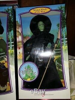 Wizard Of Oz Barbie Pink label Rare 8 Complete Set Collection