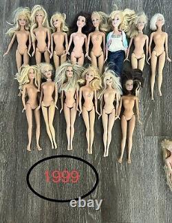 X52 HUGE BARBIE KEN Doll & Clothing LOT age range 1968-2016 Vintage Modern