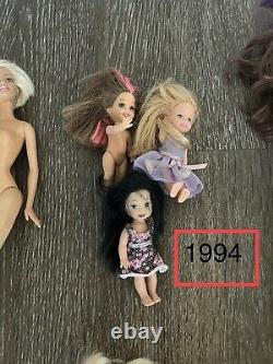 X52 HUGE BARBIE KEN Doll & Clothing LOT age range 1968-2016 Vintage Modern