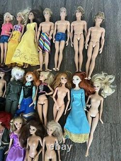 X52 HUGE BARBIE KEN Doll & Clothing LOT age range 1968-2016 Vintage Modern